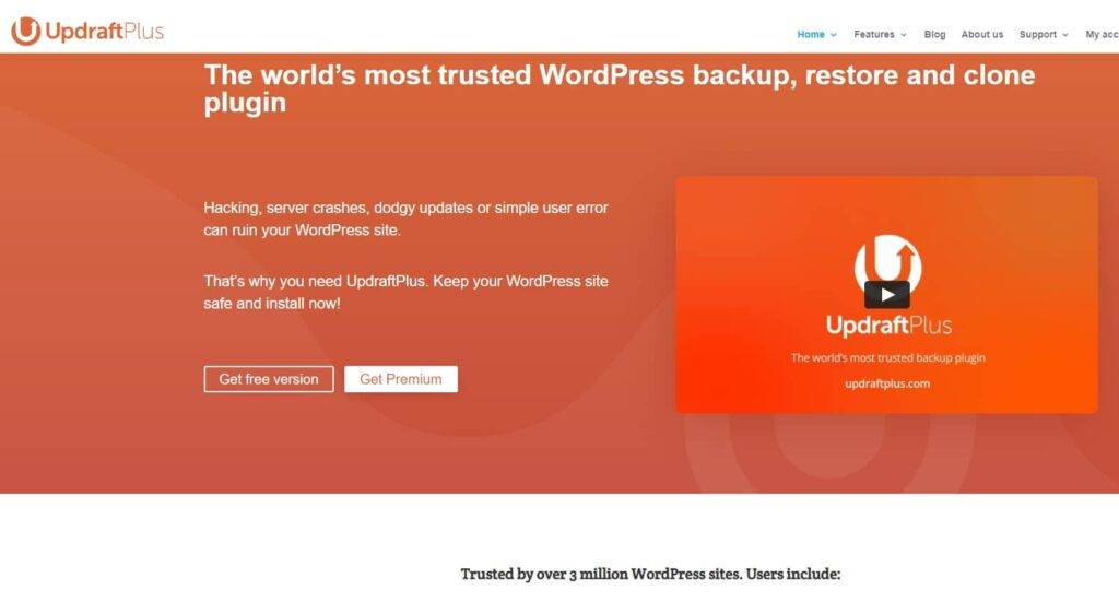 updraftplus wordpress essential plugin